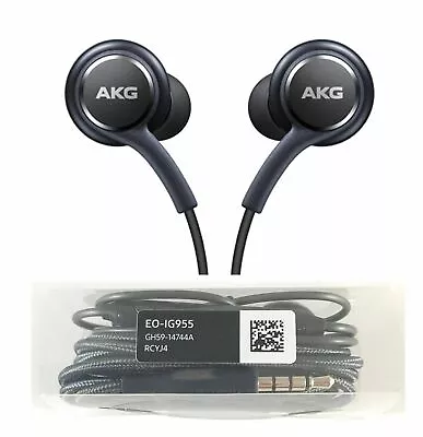 AKG Headphones For Samsung Galaxy S9 S8 Plus Note 8 Earphones Hands Free • £4.99