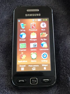 Samsung GT S5230 - Noble Black (Unlocked) Mobile Phone (GT-S5230LKMDBT) • £15