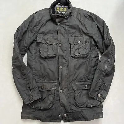 £59.95 • Buy Barbour Corbridge Wax Jacket Men’s Medium Black