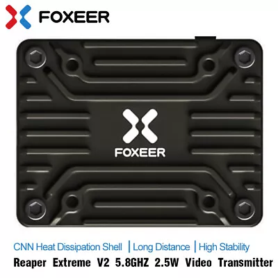 Foxeer 5.8G Reaper Extreme V2 2.5W High Power 72CH VTX FPV Video Transmitter • $71.58