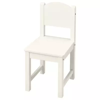 New Ikea SUNDVIK Nursery Home Kids Childrens Wooden ChairPlaying Chair White • £39.73