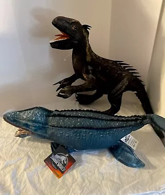 Universal Studios Plush Exclusive Jurassic World Mosasaurus Plush  Indoraptor • $45