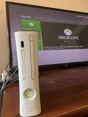 $20 • Buy Microsoft Original Xbox 360 Console W Cables 250GB HDD White PARTS/REPAIR (TRAY)