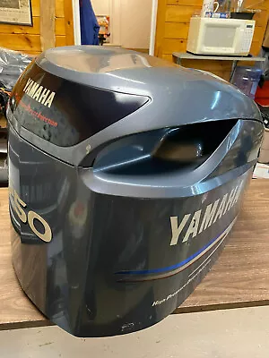 2004 Yamaha 250 HP HPDI 2 Stroke Outboard Hood Top Cowl Cover Freshwater MN • $599.99