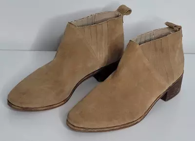 Coconuts By Matisse El Torone Ankle Boots Booties Womens 9.5 Suede Brown Shoes • $22.99