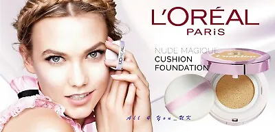 LOreal L'Oreal Nude Magique Cushion Foundation SPF 29- Please Choose Shade • £6.99