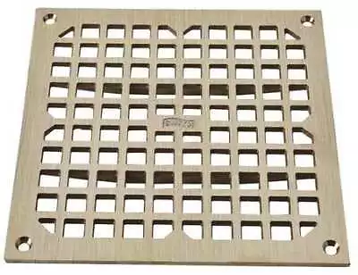 Jay R. Smith Manufacturing 3100G Galvanized; Top: Nickel Bronze Grate • $238.99