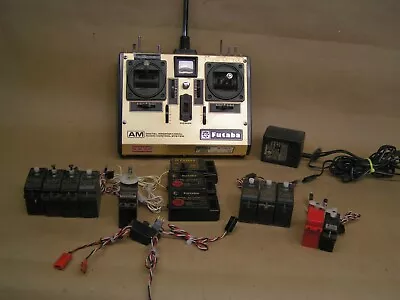 Vintage Futaba  G  FP-T7FG/K System 8 Servos 3 Rec Switch Charger Extension • $81.81