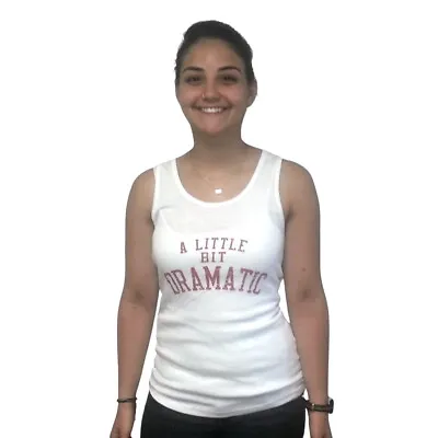 A Little Bit Dramatic Tank Top Mean Girls Regina George Costume Shirt Plastics • $30.11