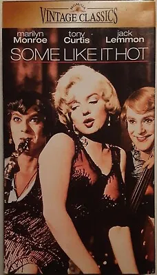 In Some Like It Hot DVD Tony Curtis Jack Lemmon Marilyn Monroe • $7.50