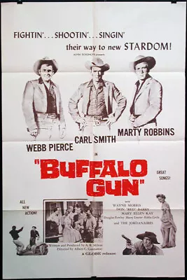  Buffalo Gun 1961 Very Rare Western Adventure On Dvd-r • $18