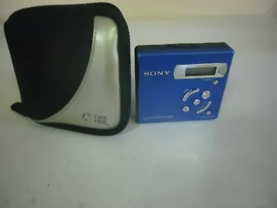 Sony MZ-R501 Minidisc Portable Player Recorder + Player Case. MDLP • £69.99