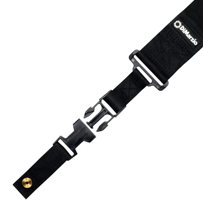 $39.95 • Buy DiMarzio DD2300BK Elastic ClipLock® Guitar Strap, Black Elastic