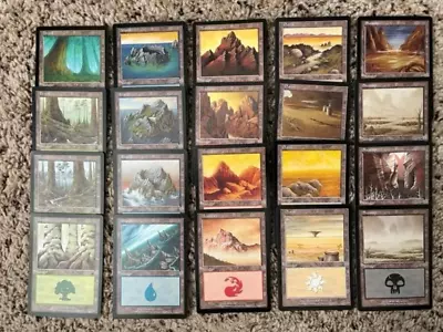 MTG- Mercadian Masques Basic Land Set X20 - All Art Pictures! • $14.99