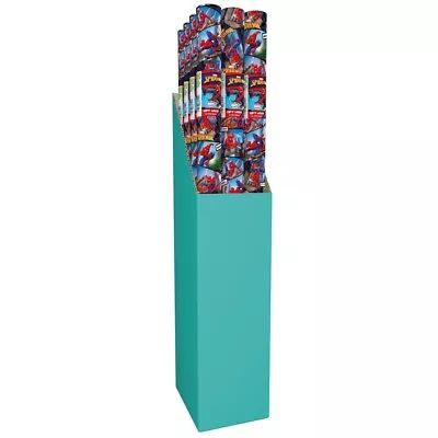 2 X Marvel Spiderman 2M Kids Gift Wrapping Paper Roll Birthday Wedding Present • £6.95