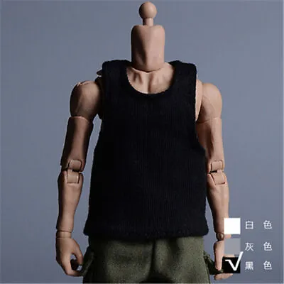 1/12th Vest Tops Shorts Pants Clothes Fit 6inch Male TBL SHF Action Figure Doll • $10.25