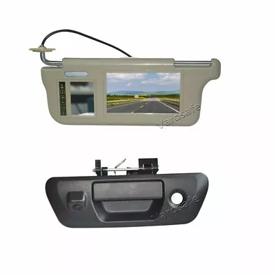 Sun Visor Rear Monitor Reverse Camera For Mercedes-Benz X-Class/ Renault Alaskan • $199