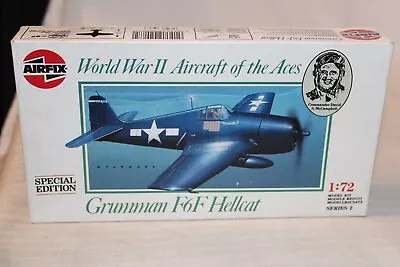 1/72 Scale Airfix Grumman F6F Hellcat Fighter Model Kit #02087 BN Open Box • $27