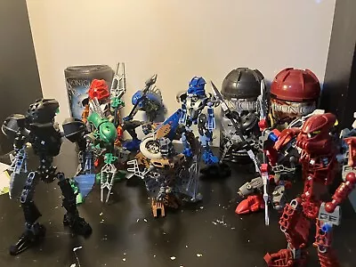 LEGO Bionicle Lot Of Action Figures Loose As Is (Pre-Owned) CANISTERS • $70