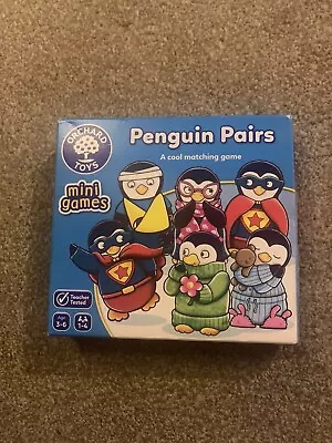 £3 • Buy Orchard Toys Mini Game Penguin Pairs Excellent Condition 