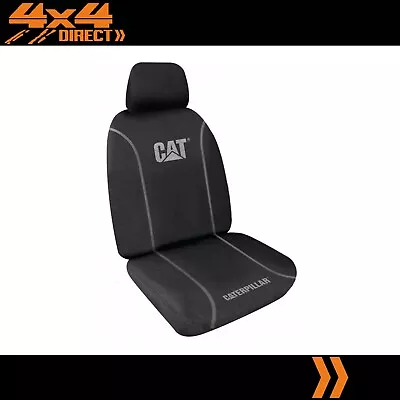 SINGLE CATERPILLAR CAT 9oz CANVAS SEAT COVER FOR MASERATI BITURBO • $90.26