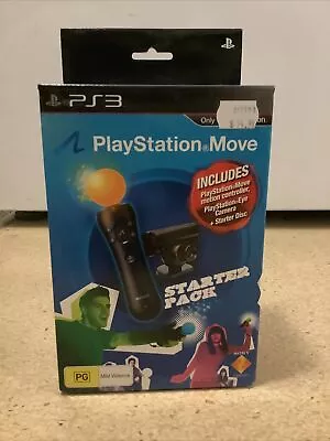 MINT PlayStation Move Starter Pack - Motion Controllers Camera PS3 - BRAND NEW ! • $180