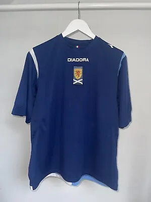 £19.99 • Buy Scotland FA National Team Training Prematch Shirt Top Strip Kit Mens Size XL