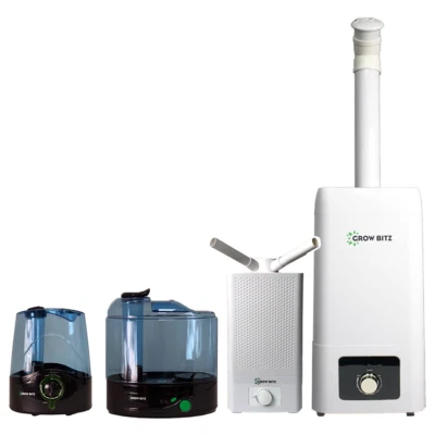 £69.99 • Buy Growbitz Humidifier 4.5L 8.7L 11L 23L Grow Room Humidity Hydroponics Gardening