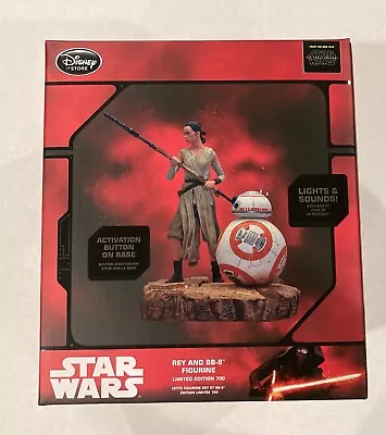 DISNEY STORE EXCLUSIVE Rey BB-8 Figurine Limited Edition Statue: 1 Of 700! NEW • $75