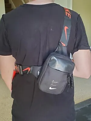 $26.99 • Buy Nike Unisex Sling Bag Backpack NWT School Festival Travel Bag