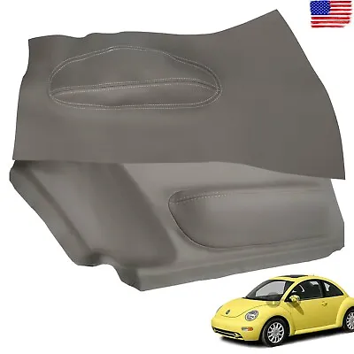 For Volkswagen Beetle 98-10 Door Panel Insert Cards Leather Synthetic Gray • $14.99