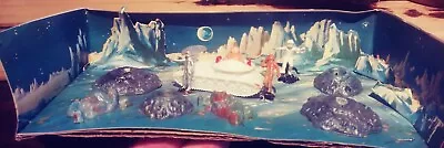 Vintage Lunar Exploration Miniature Playset By Marx 1960s Space • $109.37