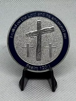 Serenity Prayer Dove Commemorative Challenge Cross Coin Philippians 4:13 Coin • $9.85