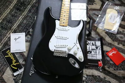 Fender Jimi Hendrix Voodoo Stratocaster BLK 1998 Used Electric Guitar • $4851.76