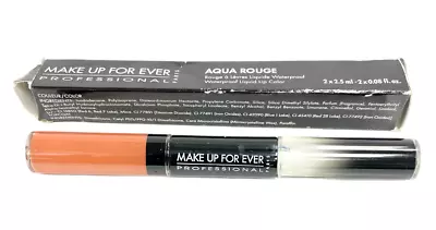 Make Up For Ever Aqua Rouge Liquid Lip Color 2 X (2.5ml/0.08fl) YOU PICK SHADE! • $11.95