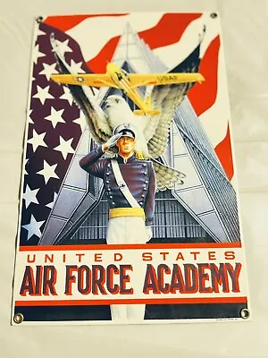 $35 • Buy Vintage United States Air Force Academy Porcelain Ande Rooney Sign