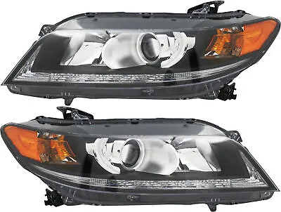 $498.99 • Buy For 2013-2015 Honda Accord Coupe Headlight Halogen Set Driver And Passenger Side