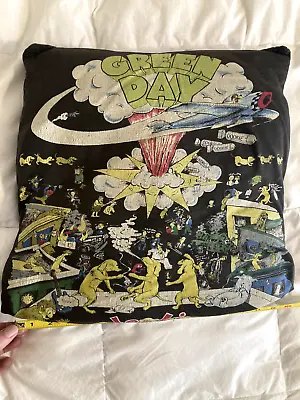 GREEN DAY - Original 1994 DOOKIE T-shirt / Pillow Pop Punk Billie Joe Armstrong • $39.99