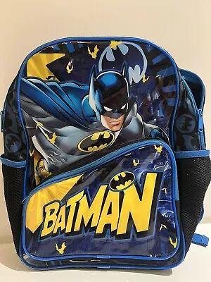 Children’s Official Batman Backpack 2 Pockets With Zips Free Postage (AUS) • $16.97