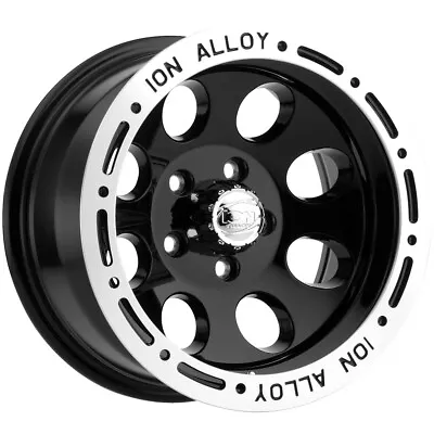 $615.96 • Buy 4-Ion 174 16x10 5x4.5  -38mm Gloss Black Wheels Rims 16  Inch