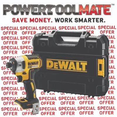 DeWalt DCF887N 18v Body Only Li-ion 3 Speed Brushless XR Impact Driver + Case • £75.99