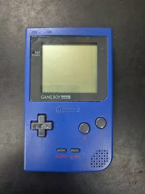 Nintendo Gameboy Pocket Blue MGB-001 Game Boy Pocket Blue Handheld System VGC • £47.99