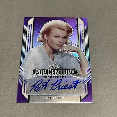 2021 Leaf Metal Pop Century Pat Priest Purple Parallel Auto 17/20 Munsters TV • $30