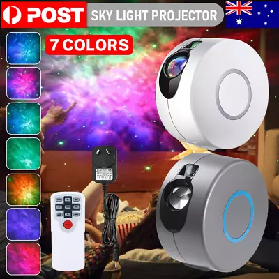 $9.85 • Buy 3D LED Starry Sky Star Projector Nebula Night Light Lamp Baby Room Galaxy Party