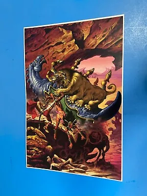 Marvel Comics John Carter Warlord Of Mars Joe Jusko Poster Pin Up Brand New 2012 • $21.99