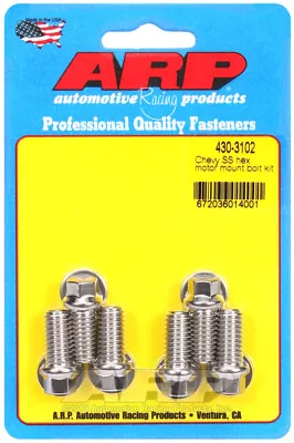 Arp 430-3102 Chevy SS Hex Motor Mount Bolt Kit • $22.69