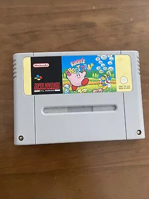 Kirby's (Kirbys) Ghost Trap - Super Nintendo (SNES) Cartridge *AUS PAL* (2) • $49.99