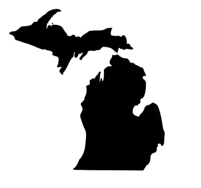 Michigan UP Vinyl Decal Car Truck SUV U.P. Laptop Sticker • $9.49