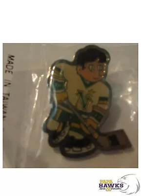 Minnesota North Stars Retro Hockey Player Pin! Brand New In Package! • $9.99