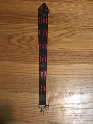 $7.99 • Buy Pink And Black BATMAN Lanyard US SELLER